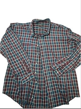 Van Heusen Wrinkle Free
Broadcloth Plaid Long Sleeve Button Down Shirt